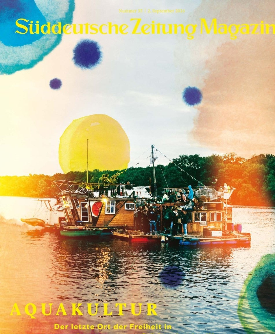 Süddeutsche Zeitung Magazin Deutschland 2016-35 Aquakultur Berliner Wasserkultur Hausboote