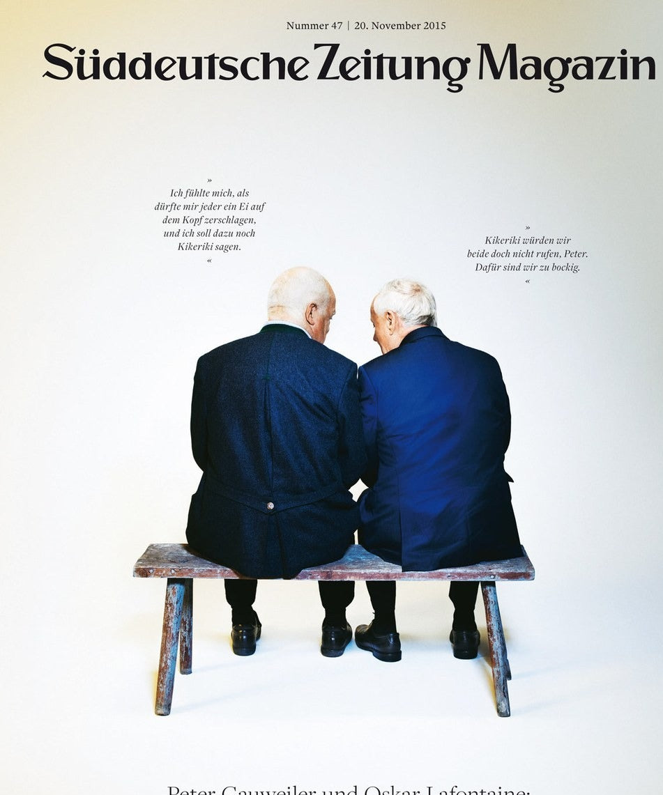 Süddeutsche Zeitung Magazin Deutschland 2015-47 Peter Gauweiler Oskar Lafontaine
