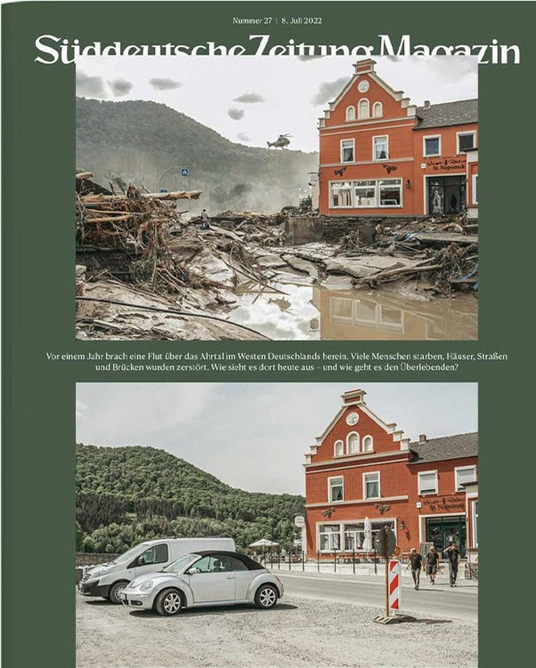 Süddeutsche Zeitung Magazin Deutschland 2022-27 Ahrtal-Flut 2021 Hochwasserschäden Wiederaufbau