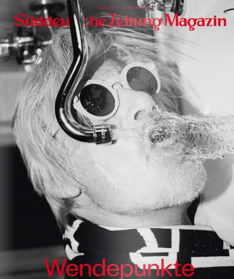 Süddeutsche Zeitung Magazin Deutschland 2017-38 Wendepunkte Unterwasserfotografie Schwarz-Weiß-Fotografie