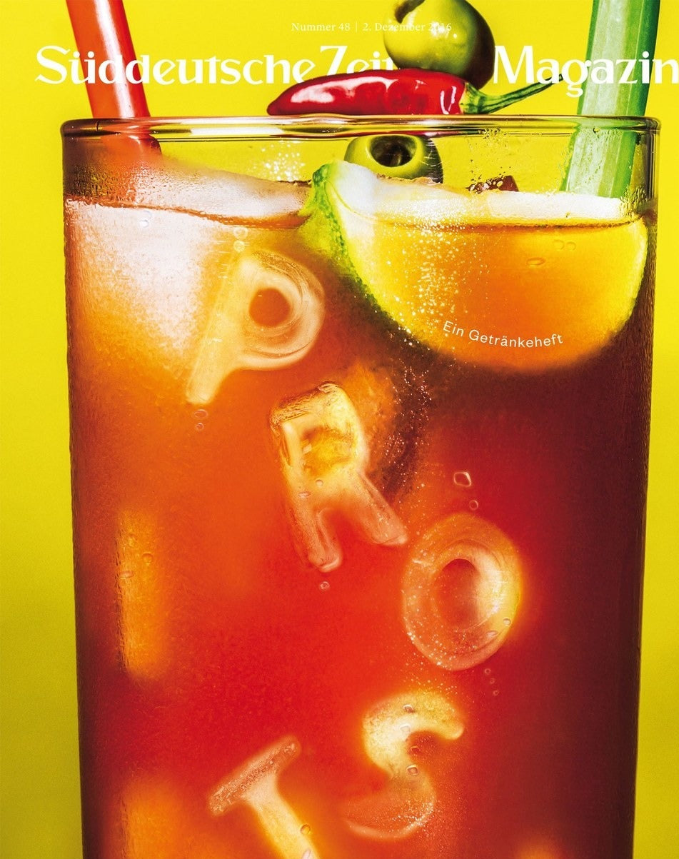 Süddeutsche Zeitung Magazin Deutschland 2016-48 Cocktail-Fotografie Getränke Bloody Mary