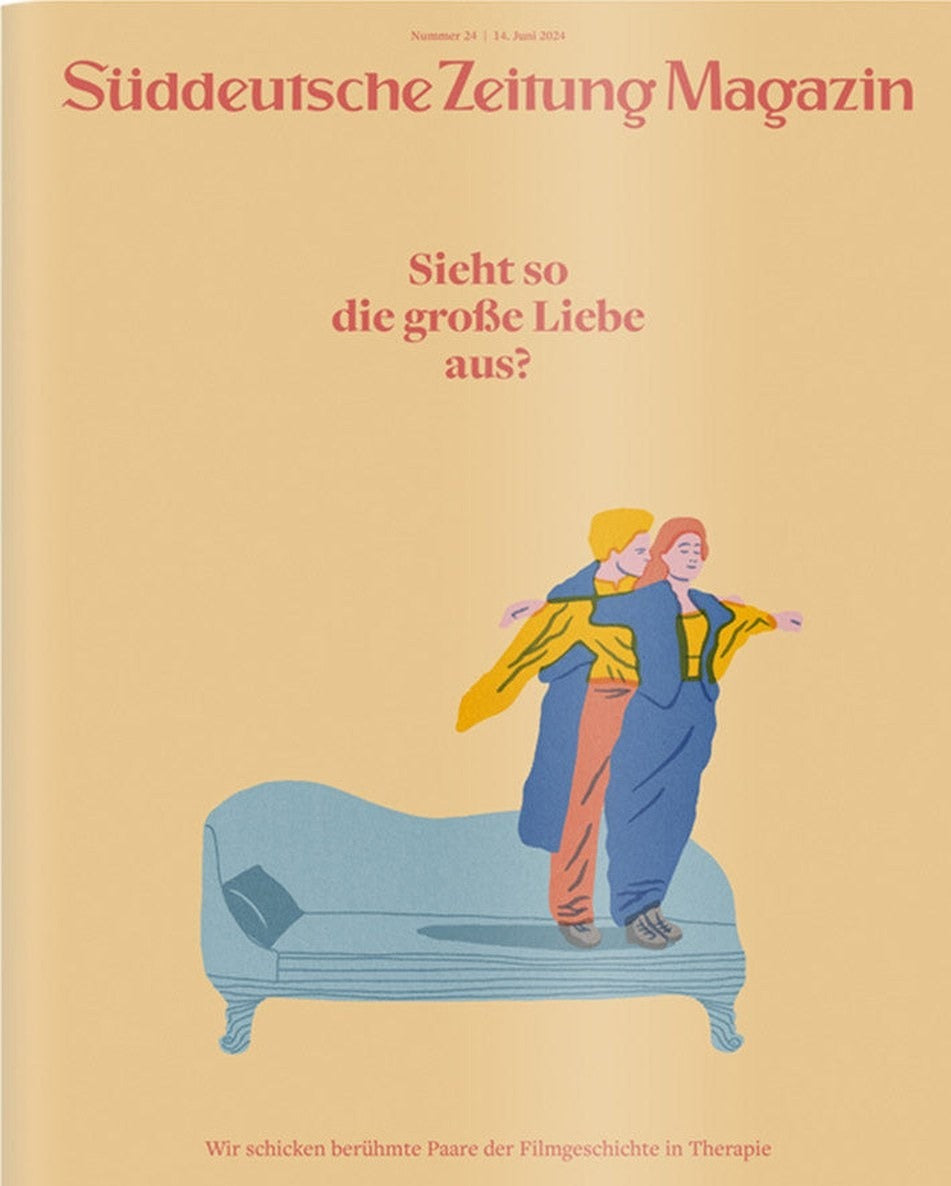 Süddeutsche Zeitung Magazin Deutschland 2024-24 Film-Paare Paartherapie Liebe