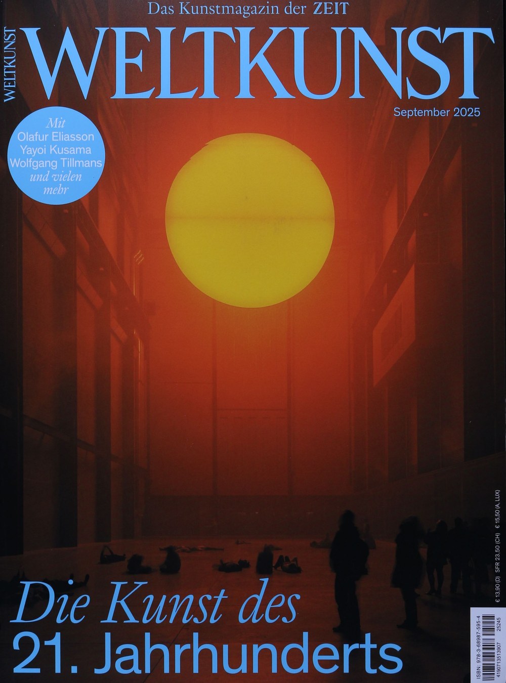 Weltkunst Magazin Deutschland 2025-245 Olafur Eliasson Yayoi Kusama Wolfgang Tillmans
