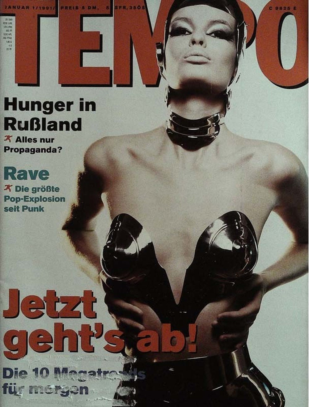 Tempo Magazin Deutschland 1991-01 Hunger In Russland Propaganda Rave
