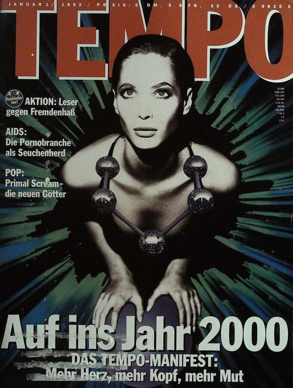 Tempo Magazin Deutschland 1992-01 Primal Scream