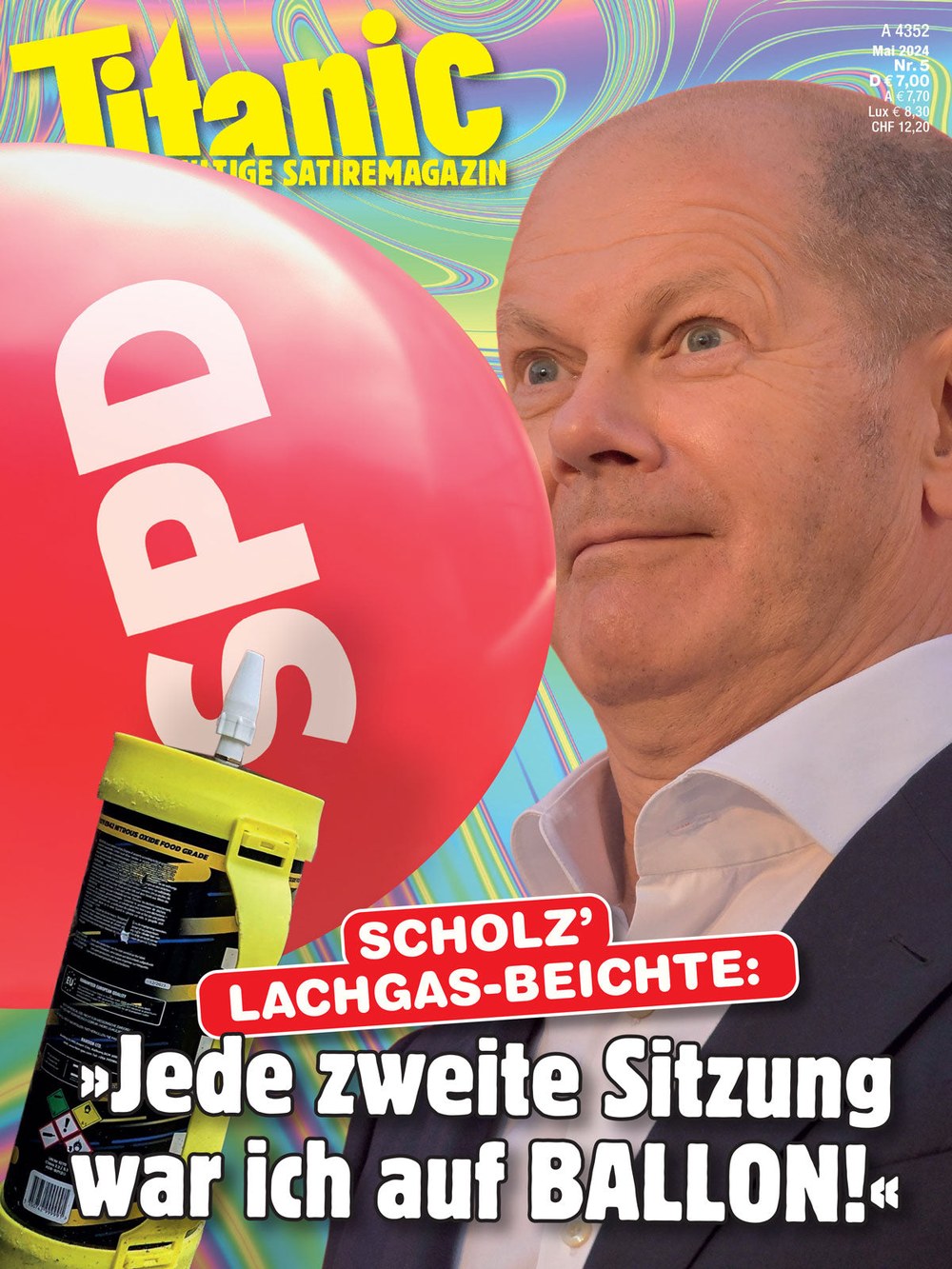 Titanic Magazin Deutschland 2024-05 Olaf Scholz SPD