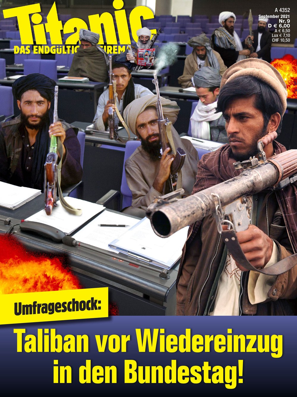 Titanic Magazin Deutschland 2021-09 Taliban