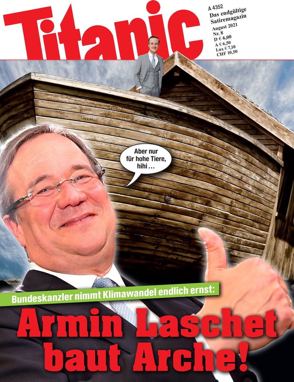 Titanic Magazin Deutschland 2021-08 Armin Laschet
