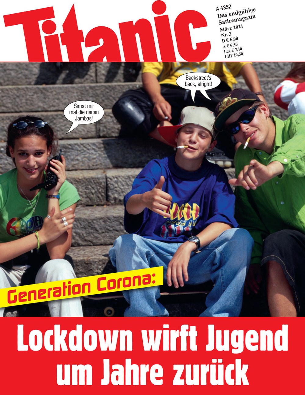 Titanic Magazin Deutschland 2021-03 Backstreet Boys