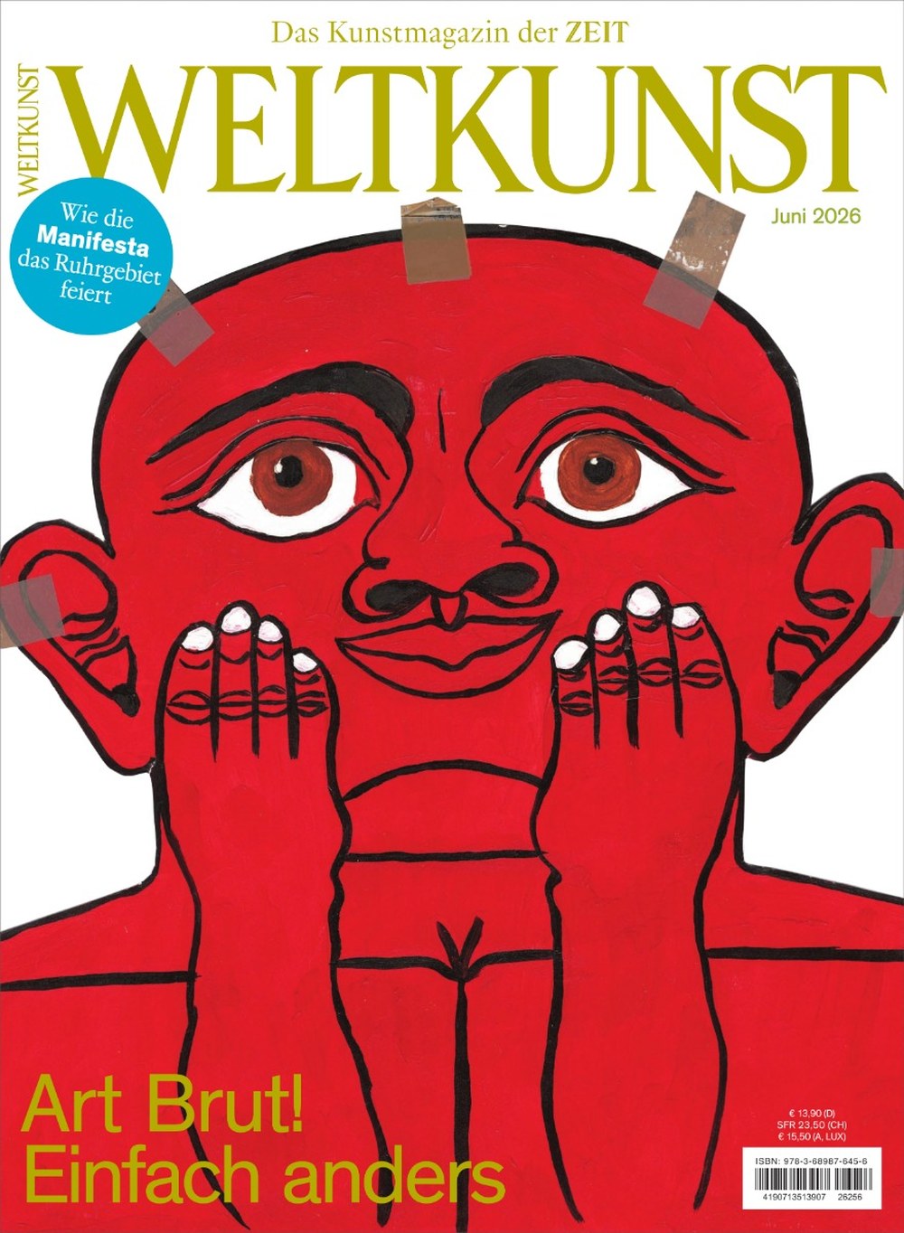 Weltkunst Magazin Deutschland 2026-256 Art Brut Outsider Art Manifesta Biennale