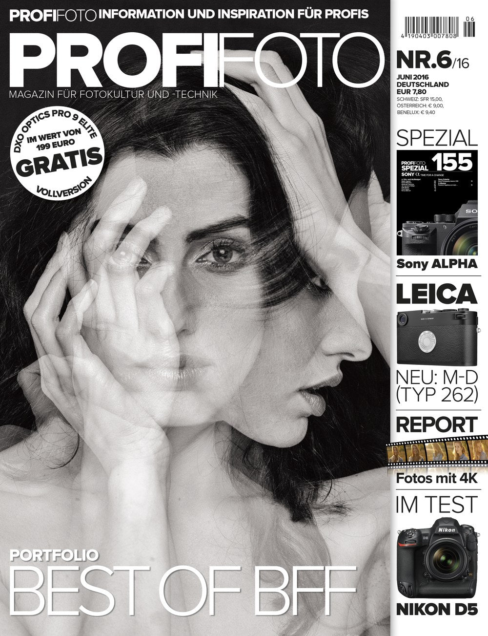 ProfiFoto Magazin Deutschland 2016-06 Professionelle Fotografie Kamera-Tests Nikon D5