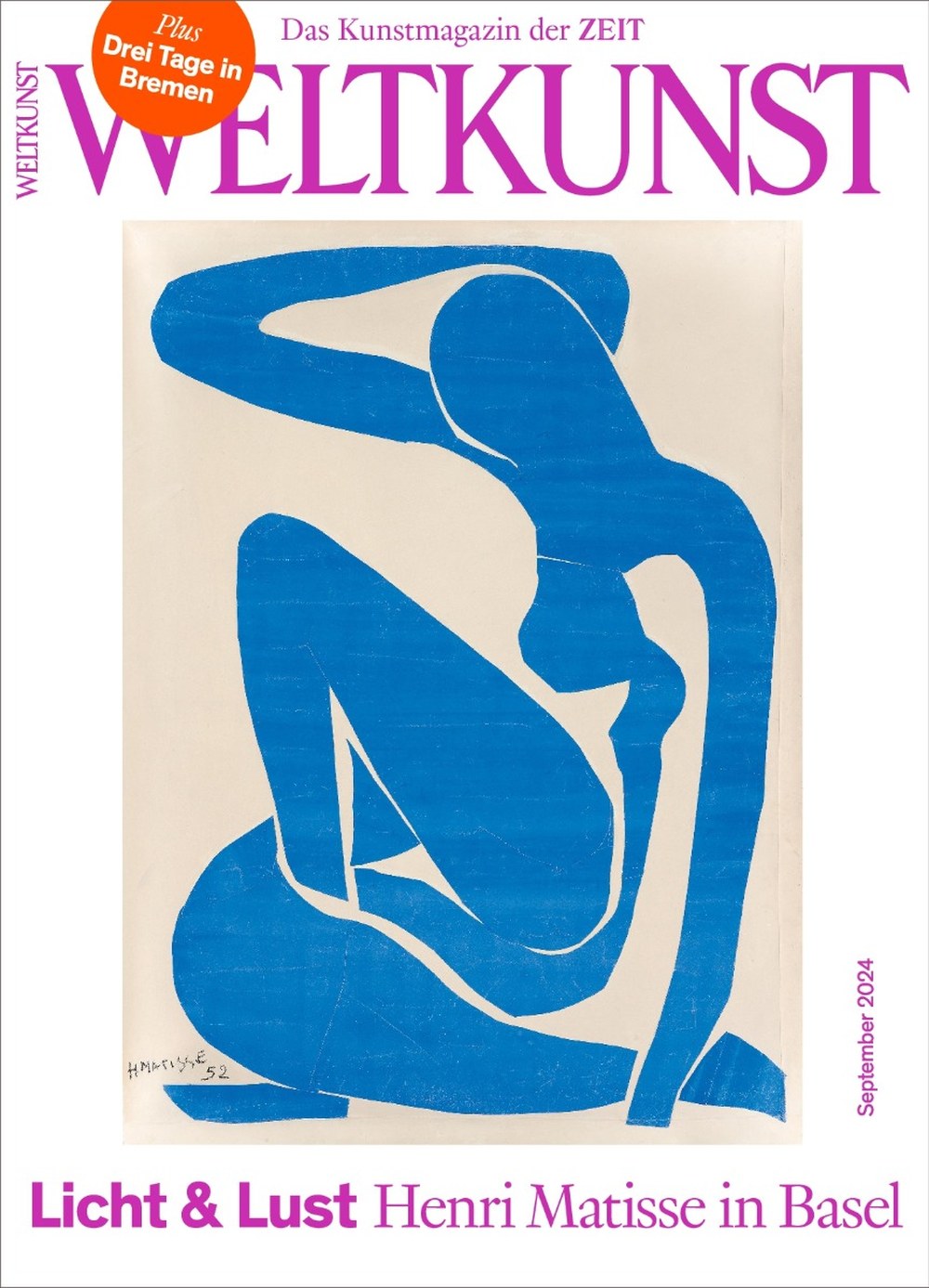 Weltkunst Magazin Deutschland 2024-231 Henri Matisse