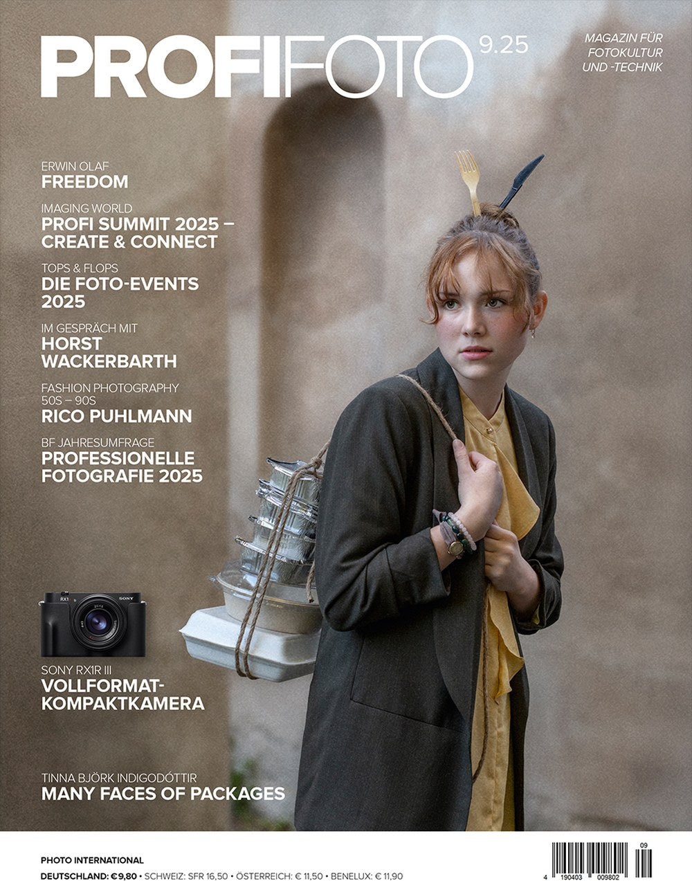 ProfiFoto Magazin Deutschland 2025-09 Tinna Björk Indigodóttir Erwin Olaf Horst Wackerbarth Rico Puhlmann