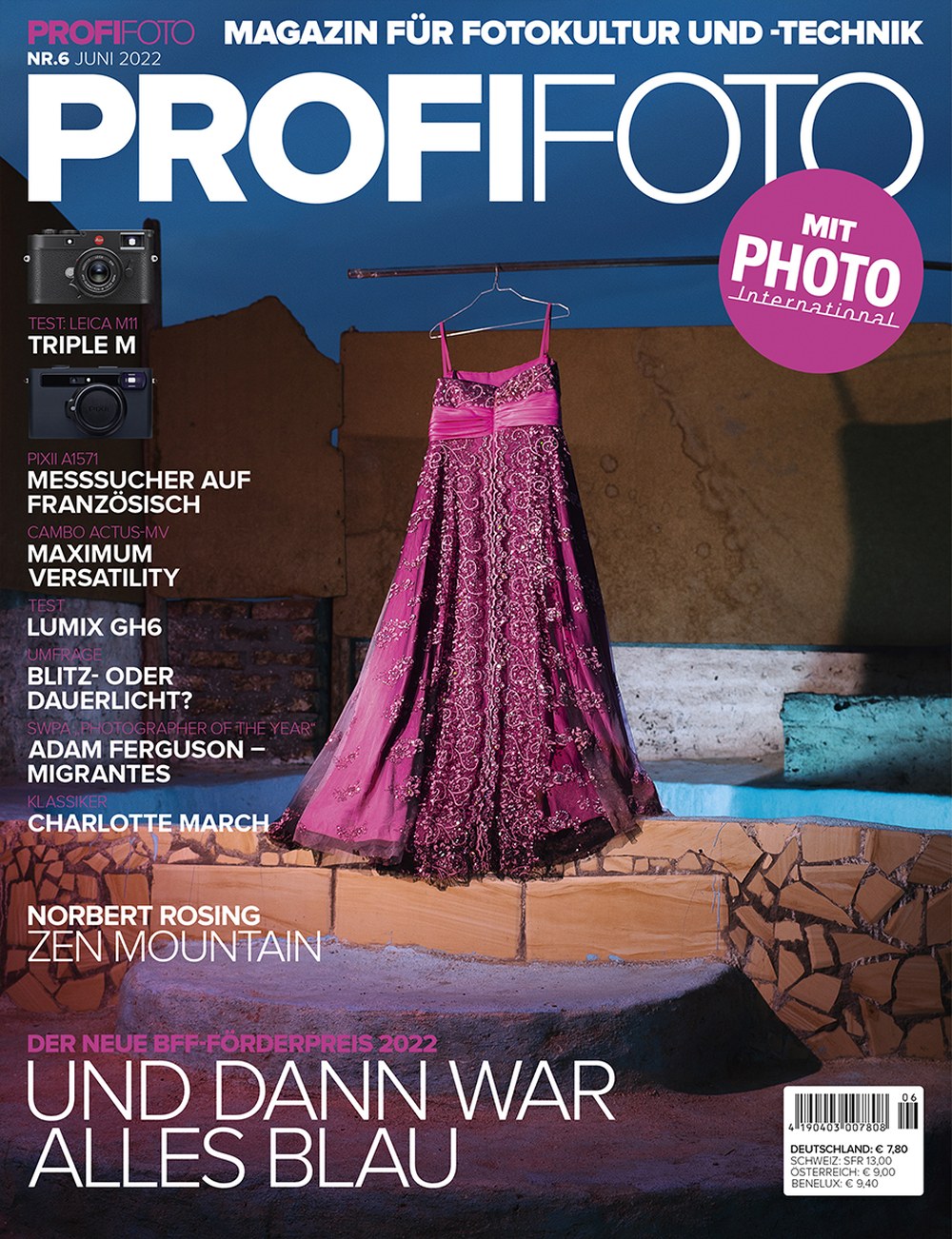 ProfiFoto Magazin Deutschland 2022-06 Adam Ferguson Norbert Rosing Charlotte March