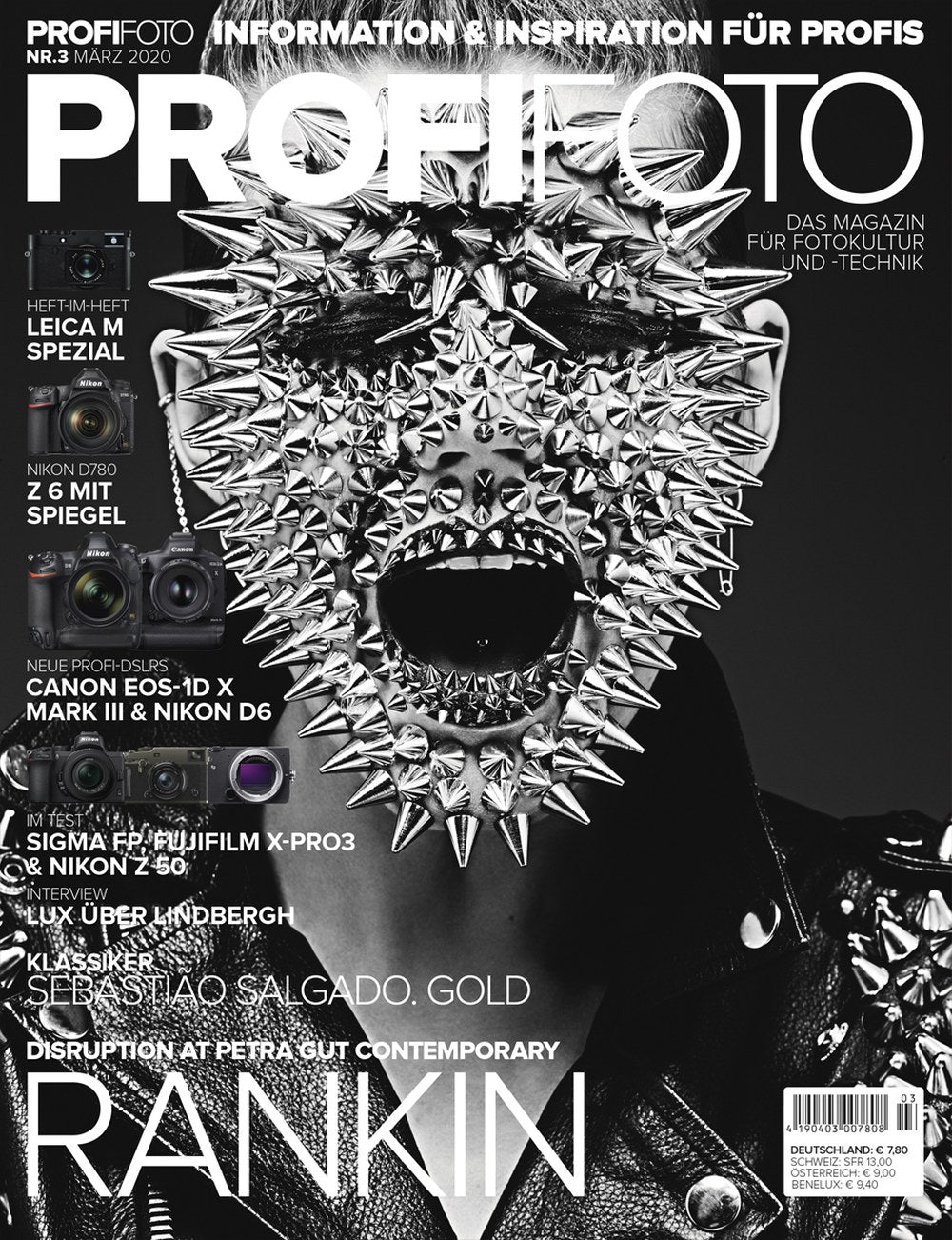 ProfiFoto Magazin Deutschland 2020-03 Rankin Sebastião Salgado Peter Lindbergh