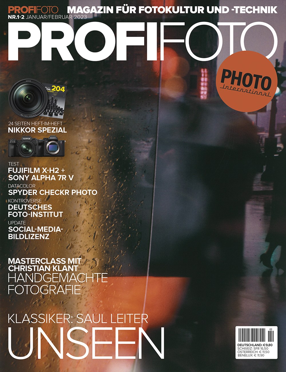 ProfiFoto Magazin Deutschland 2023-02 Saul Leiter Christian Klant