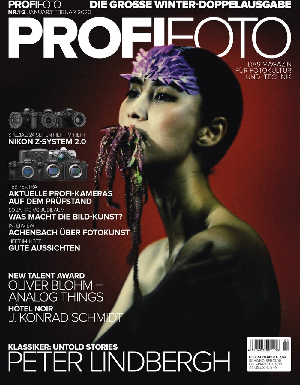 ProfiFoto Magazin Deutschland 2020-02 Peter Lindbergh Oliver Blohm J. Konrad Schmidt Achenbach