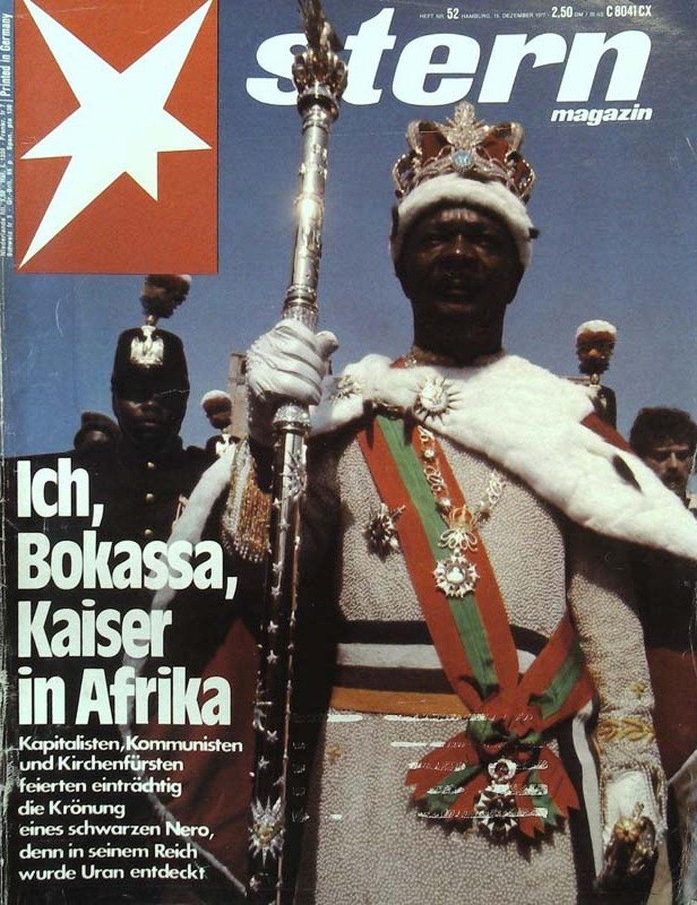 Stern Magazin Deutschland 1977-52 Jean-Bédel Bokassa