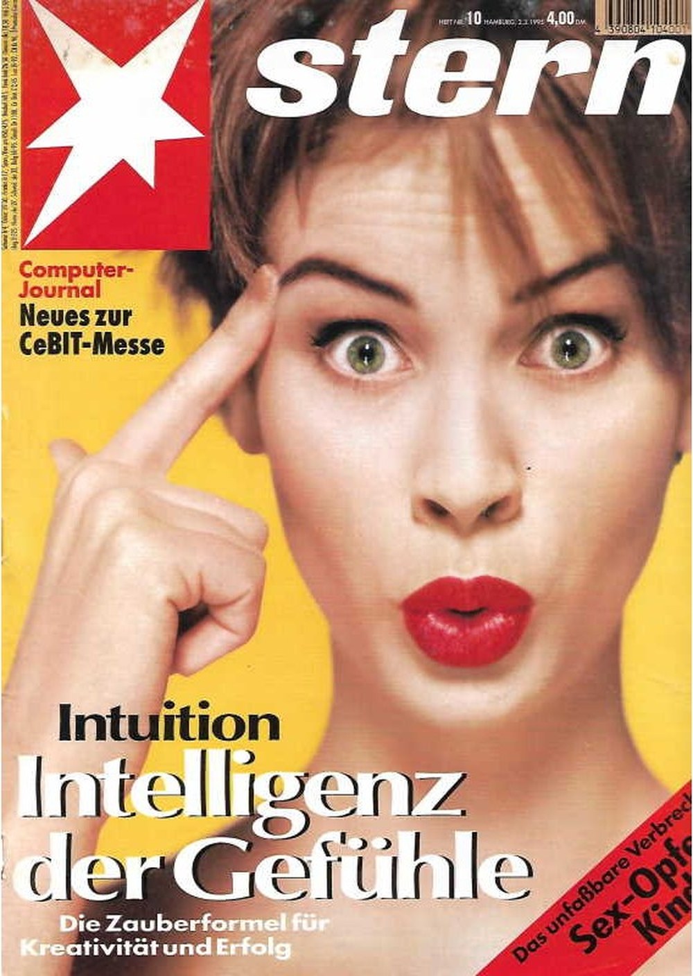 Stern Magazin Deutschland 1995-10 Emotionale Intelligenz Intuition Kreativität Und Erfolg