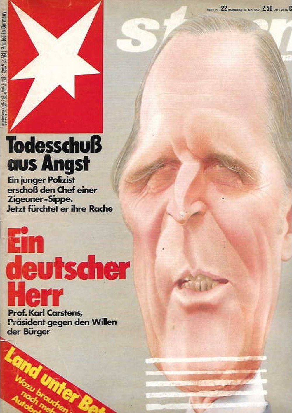 Stern Magazin Deutschland 1979-22 Karl Carstens