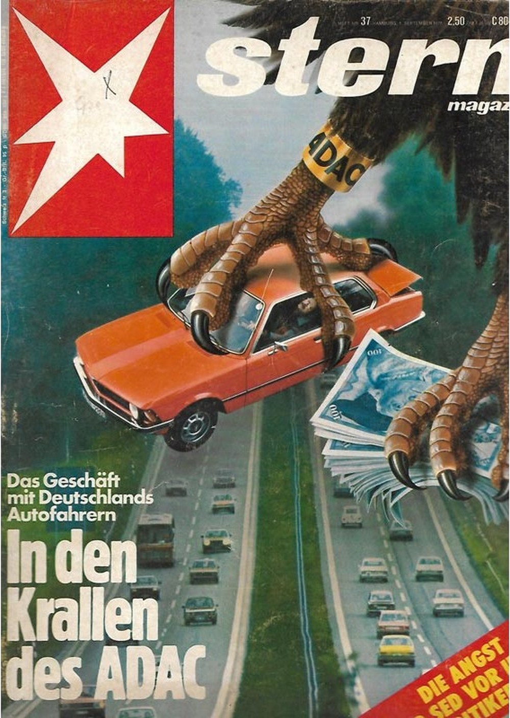 Stern Magazin Deutschland 1977-37 ADAC