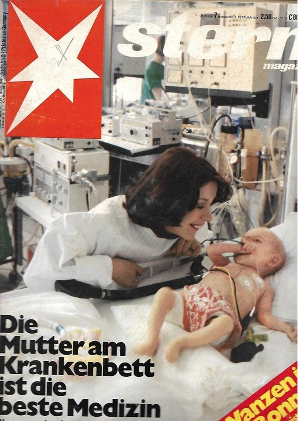 Stern Magazin Deutschland 1978-07 Mutter Krankenbett Medizin