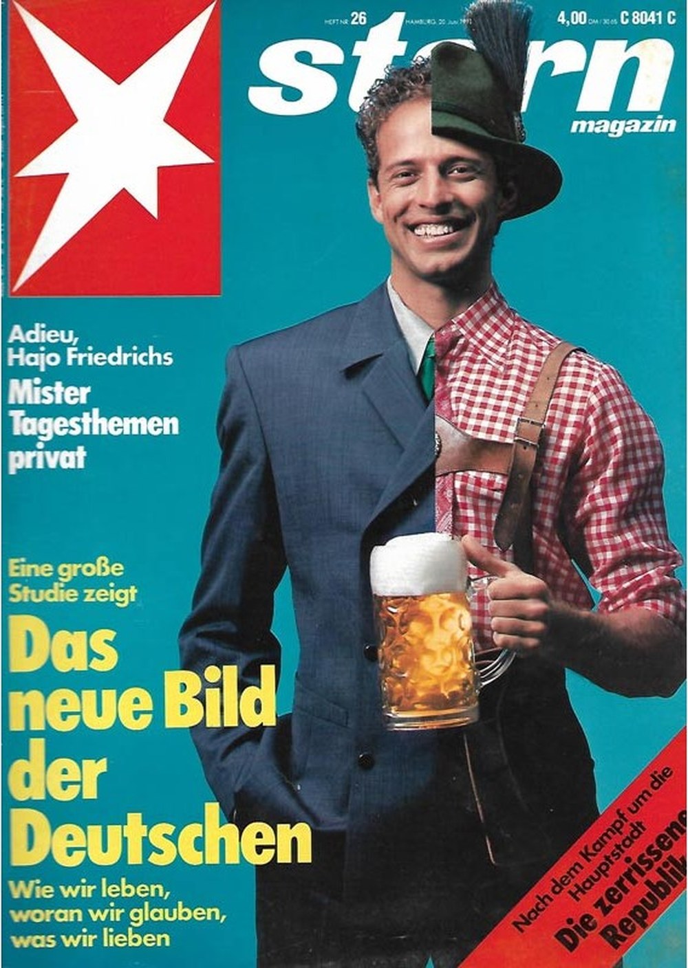 Stern Magazin Deutschland 1991-26 Hajo Friedrichs
