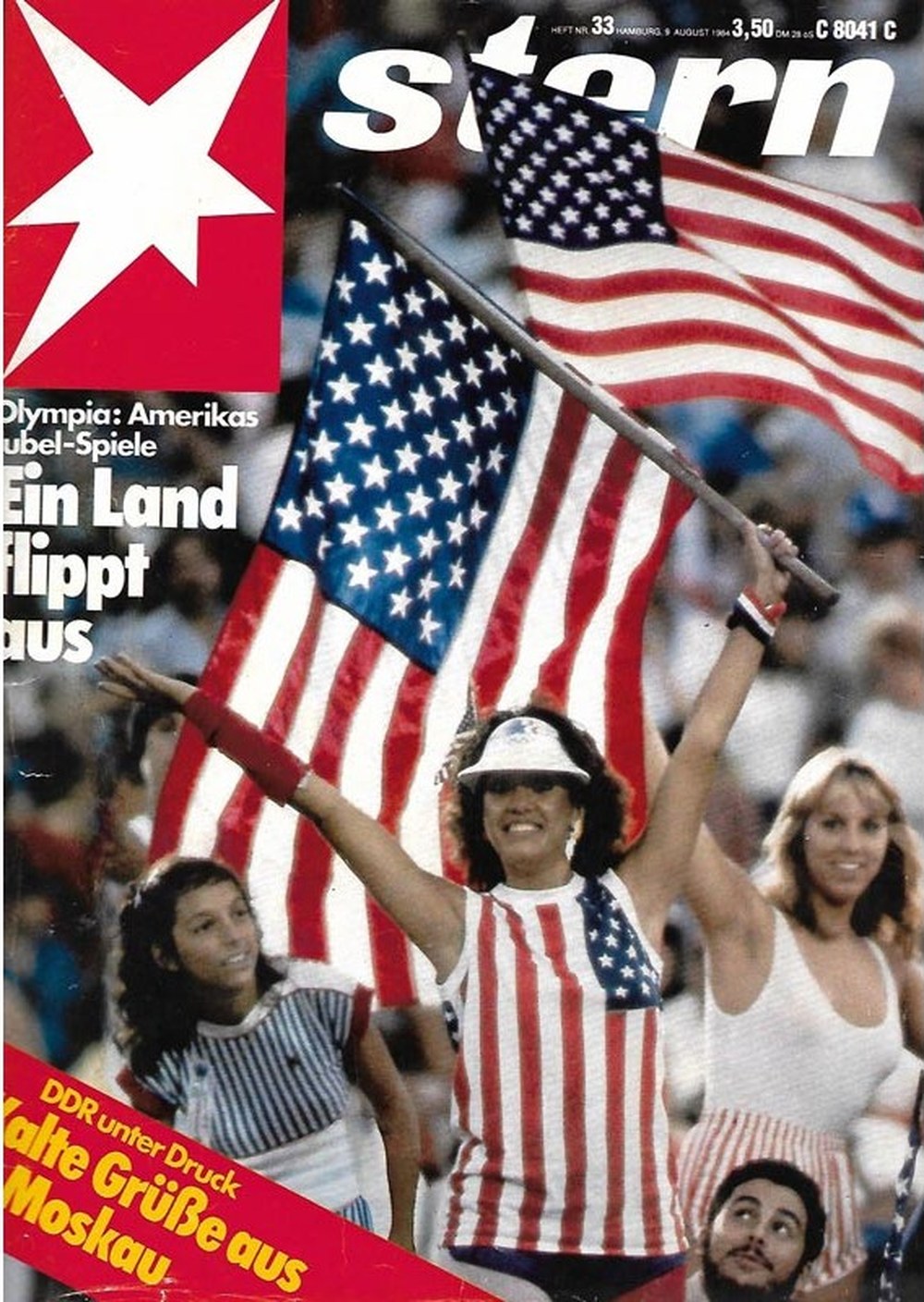 Stern Magazin Deutschland 1984-33 Olympische Spiele 1984 Los Angeles USA