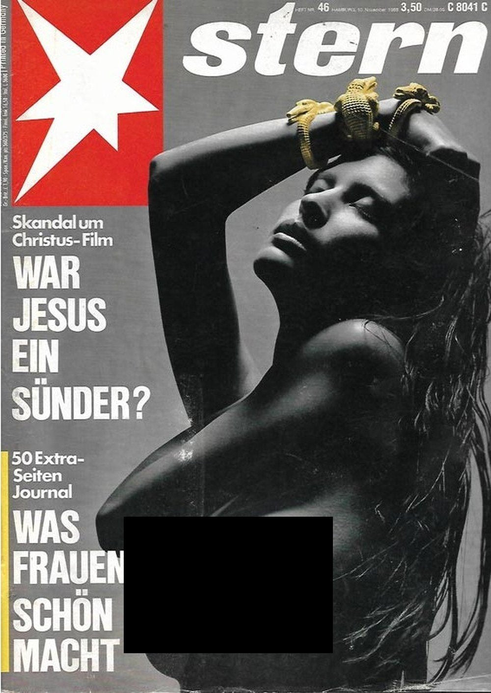 Stern Magazin Deutschland 1988-46 Jesus Christus-Film Skandal