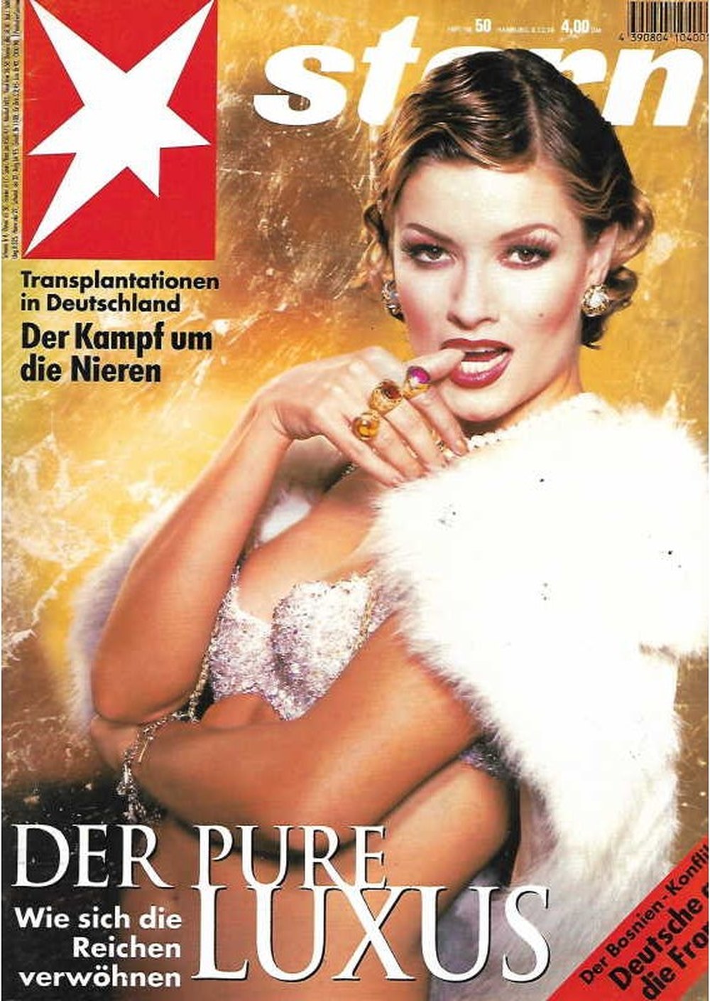 Stern Magazin Deutschland 1994-50 Linda Evangelista