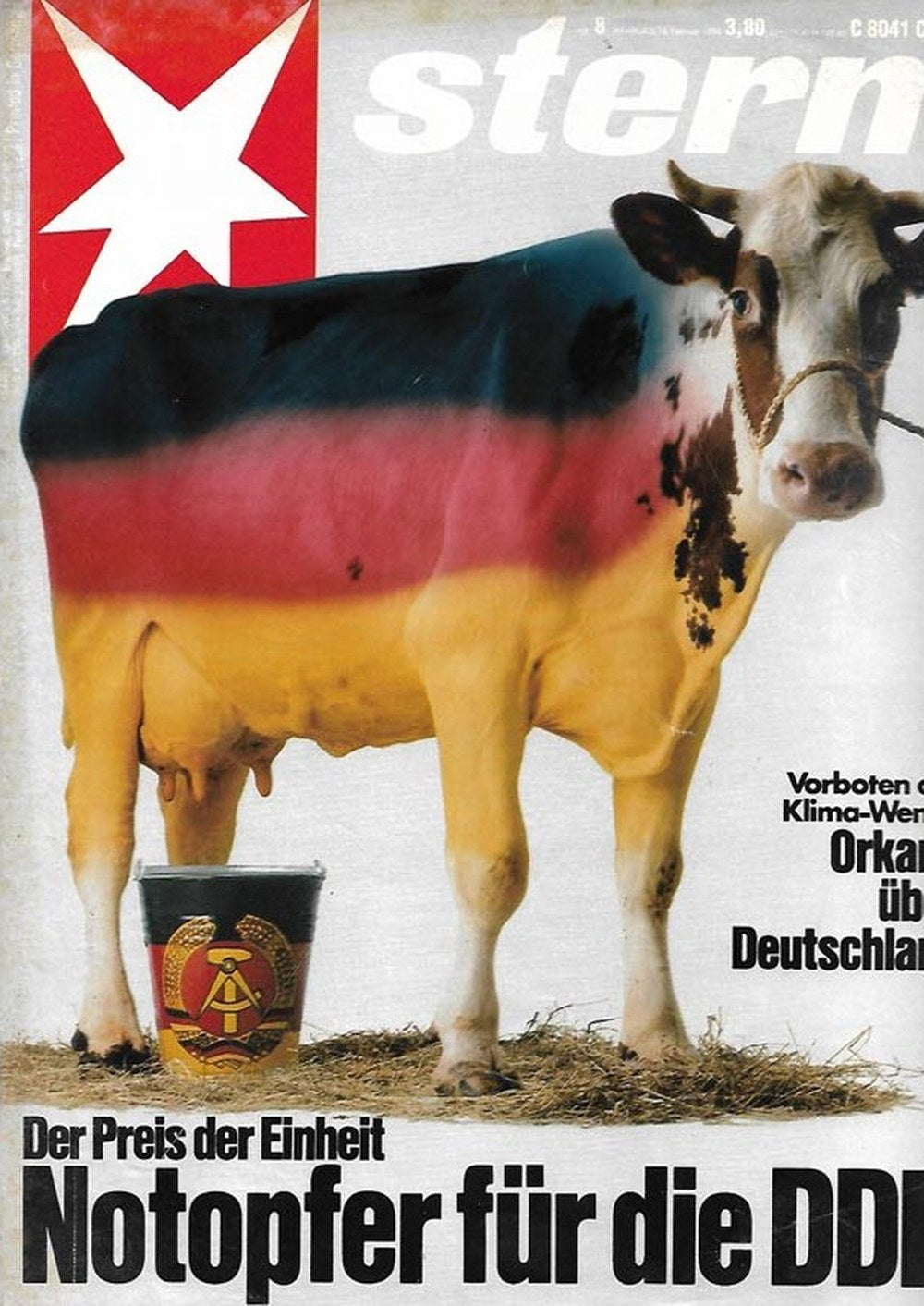 Stern Magazin Deutschland 1990-08 DDR Einheit Deutschland