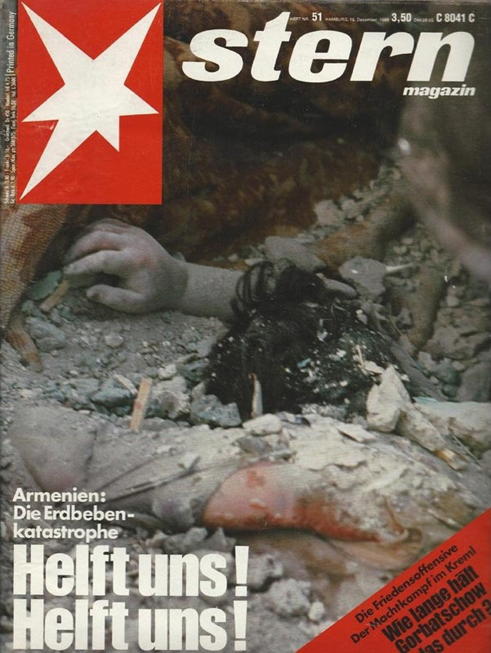 Stern Magazin Deutschland 1988-51 Mikhail Gorbachev