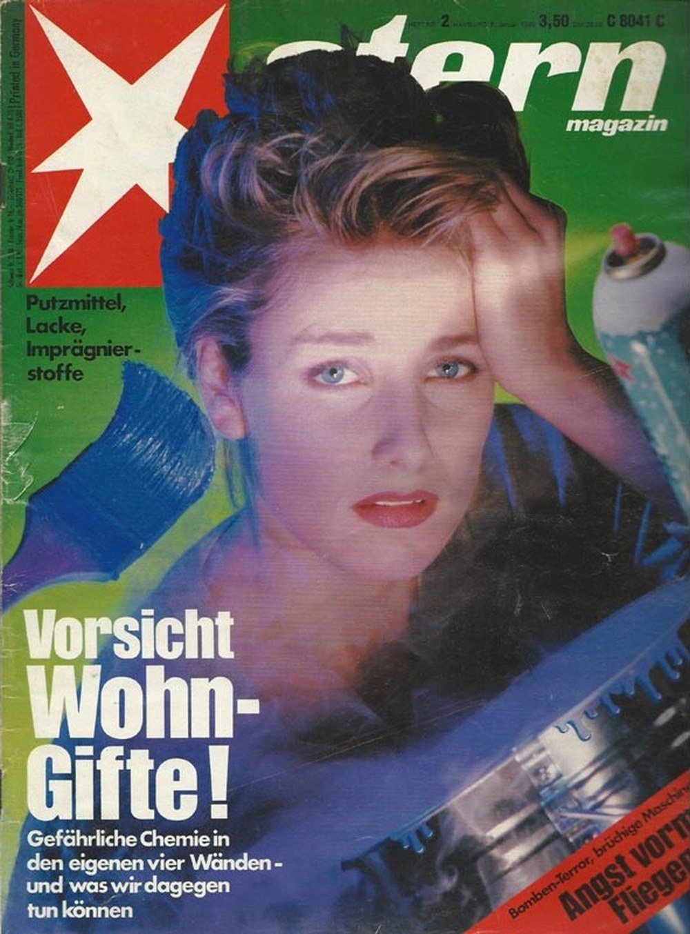 Stern Magazin Deutschland 1989-02 Haushaltsgifte Reinigungsmittel Gesundheitsgefahren
