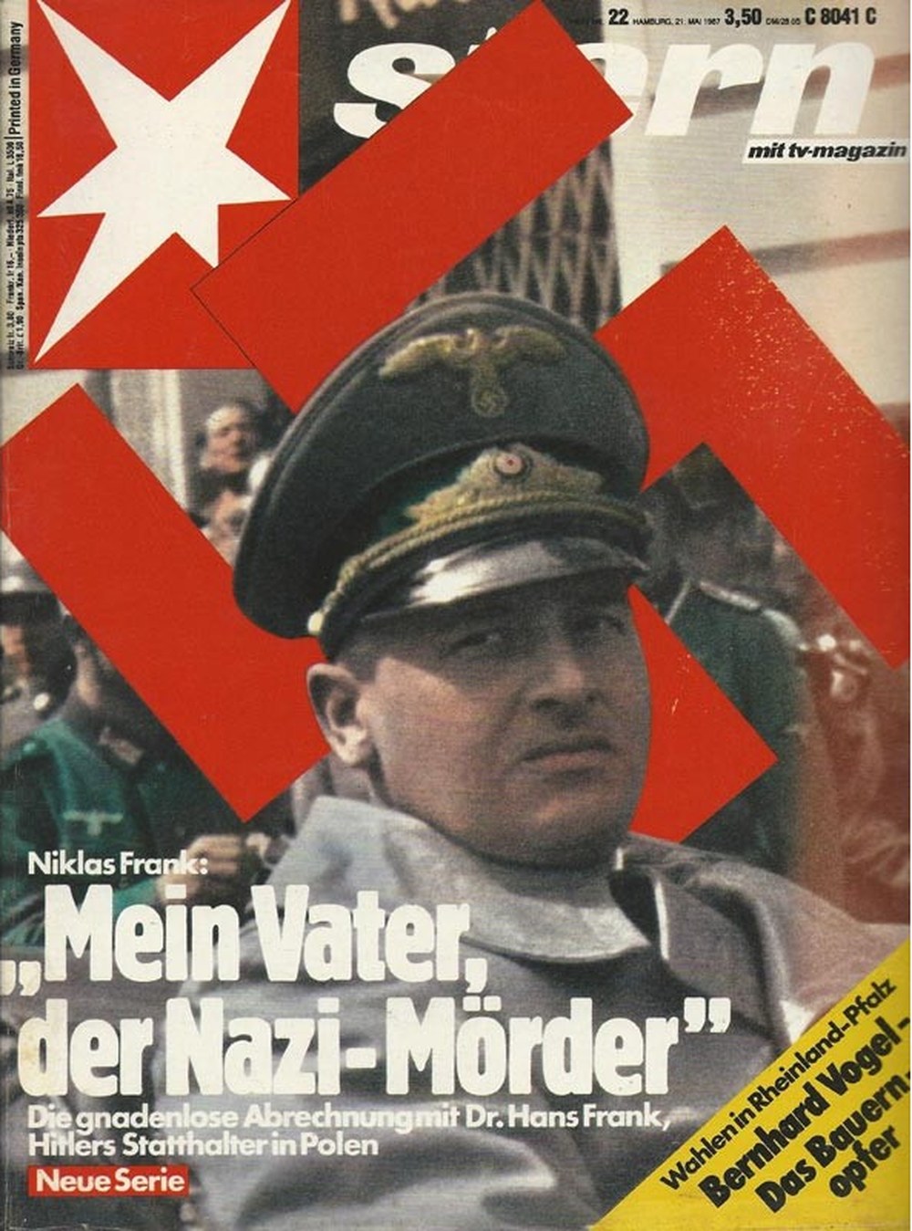 Stern Magazin Deutschland 1987-22 Hans Frank Niklas Frank Bernhard Vogel