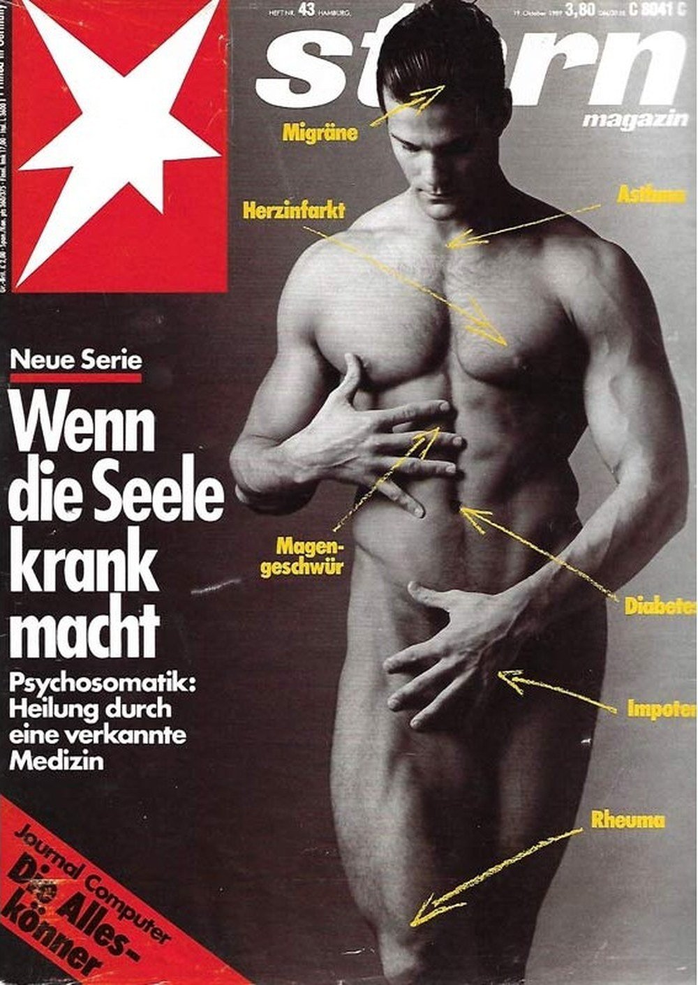 Stern Magazin Deutschland 1989-43 Psychosomatik Psychosomatische Medizin Migräne