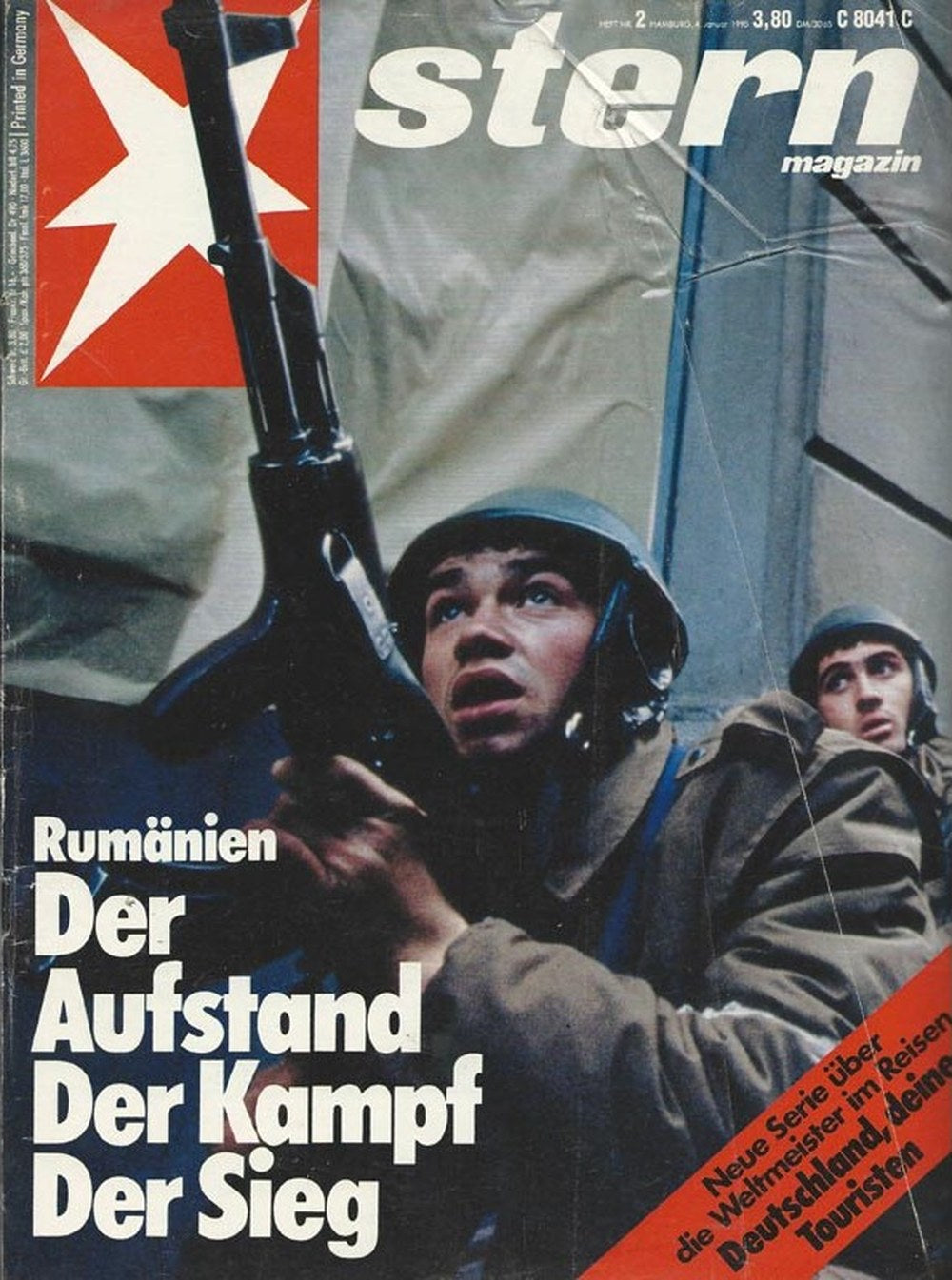 Stern Magazin Deutschland 1990-02 Rumänien Rumänische Revolution 1989 Aufstand