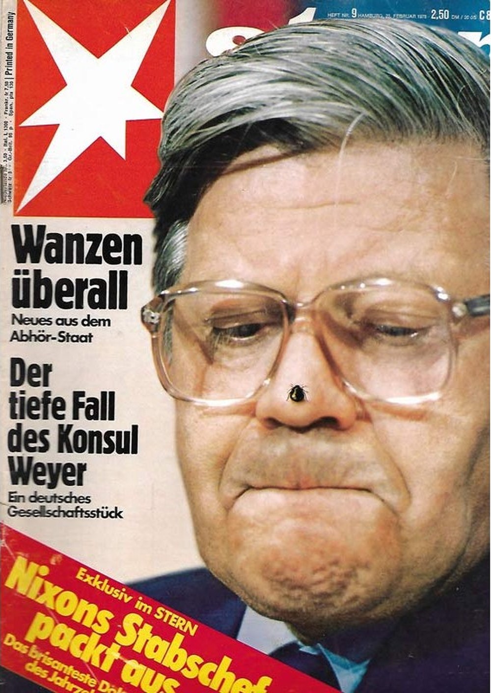 Stern Magazin Deutschland 1978-09 Helmut Schmidt Richard Nixon