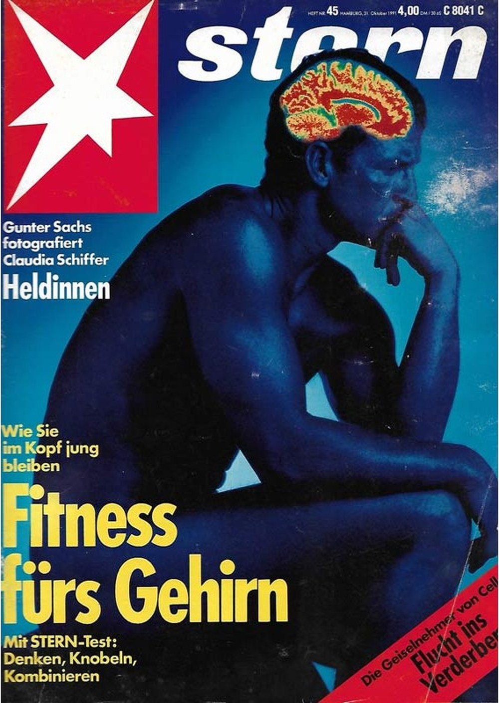 Stern Magazin Deutschland 1991-45 Claudia Schiffer
