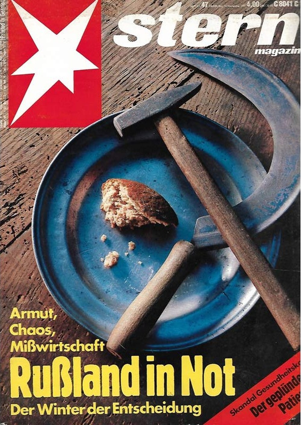 Stern Magazin Deutschland 1991-47 Rußland Wirtschaft Winter