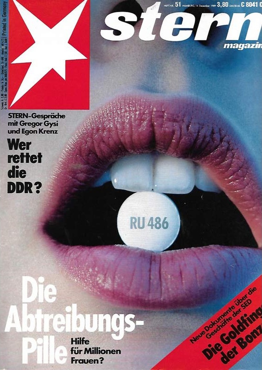 Stern Magazin Deutschland 1989-51 Gregor Gysi Egon Krenz