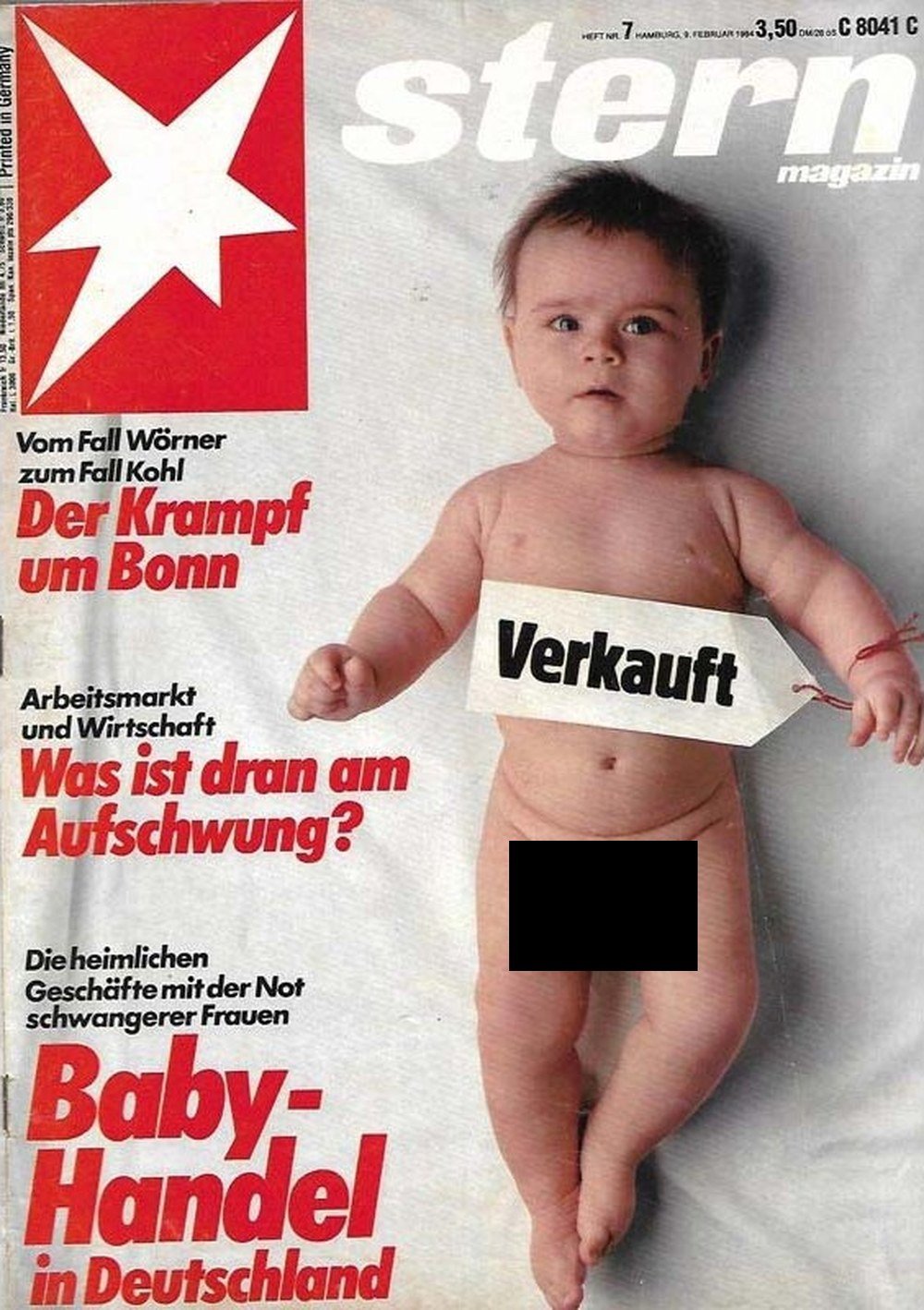 Stern Magazin Deutschland 1984-07 Helmut Kohl Manfred Wörner