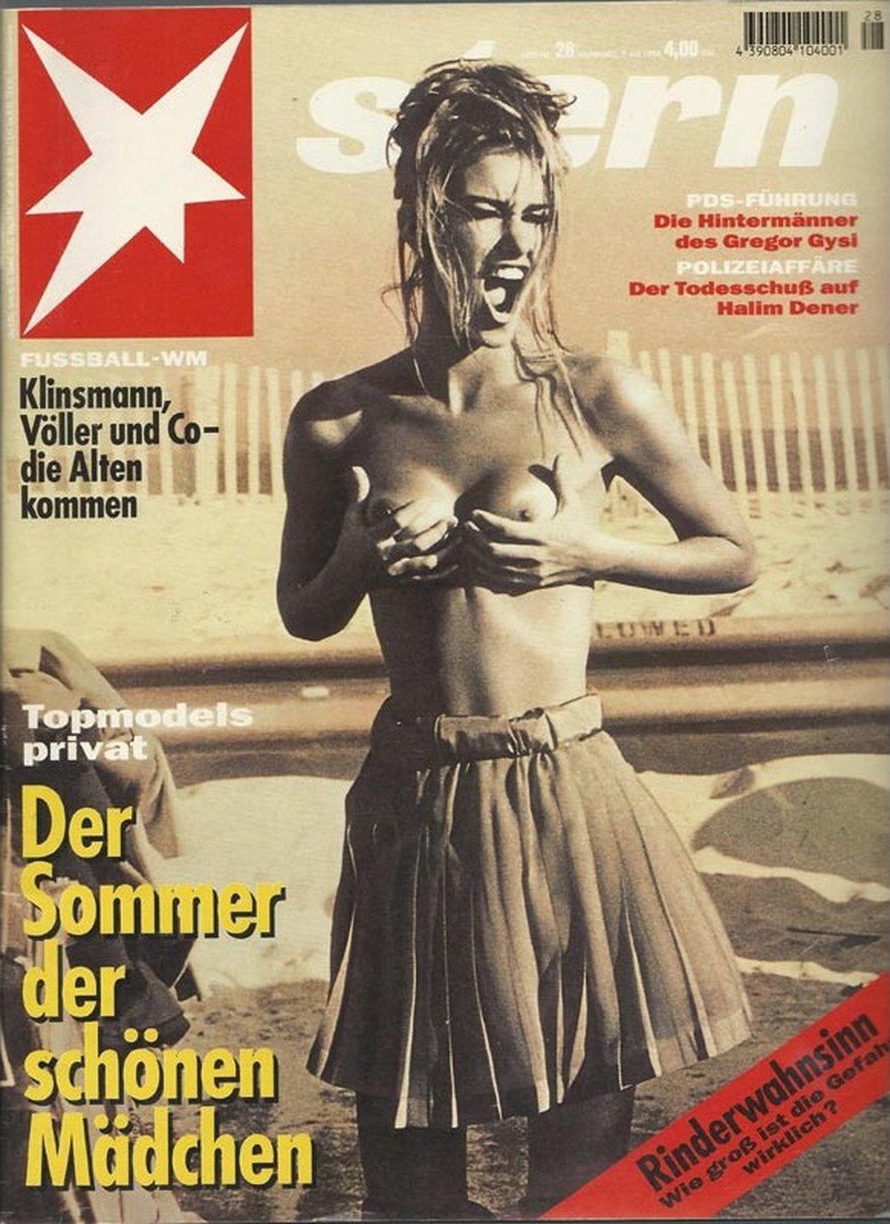 Stern Magazin Deutschland 1994-28 Jürgen Klinsmann Rudi Völler Gregor Gysi Halim Dener