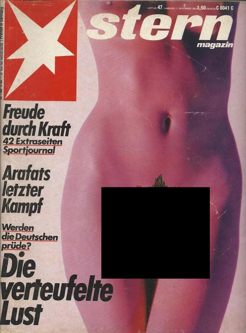 Stern Magazin Deutschland 1983-47 Yasser Arafat