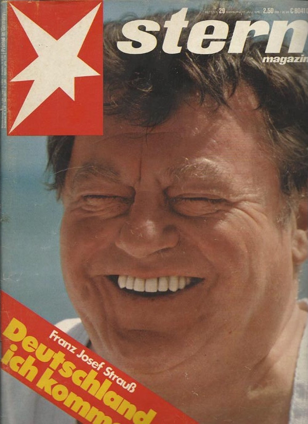 Stern Magazin Deutschland 1979-29 Franz Josef Strauß