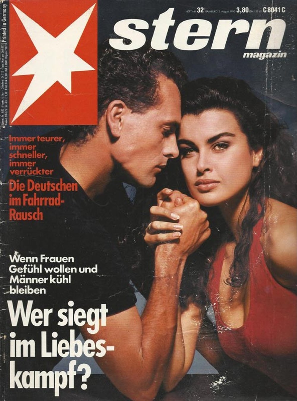 Stern Magazin Deutschland 1990-32 Liebeskampf Beziehung Geschlechterrollen