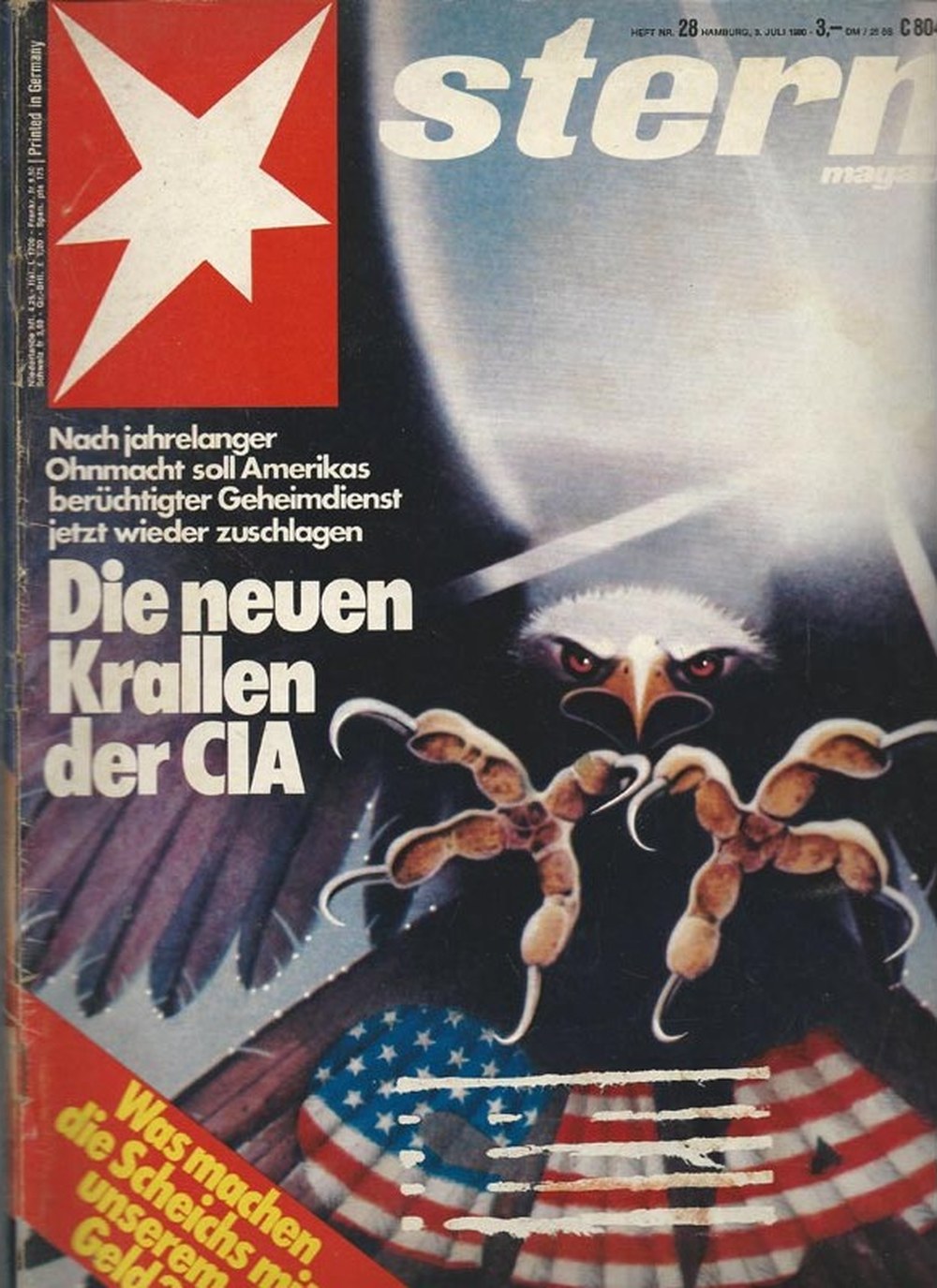 Stern Magazin Deutschland 1980-28 CIA Geheimdienst US-Außenpolitik