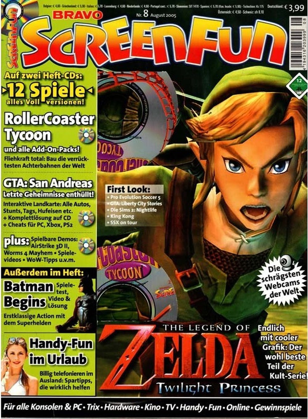 Bravo Screenfun Magazin Deutschland 2005-08 Link