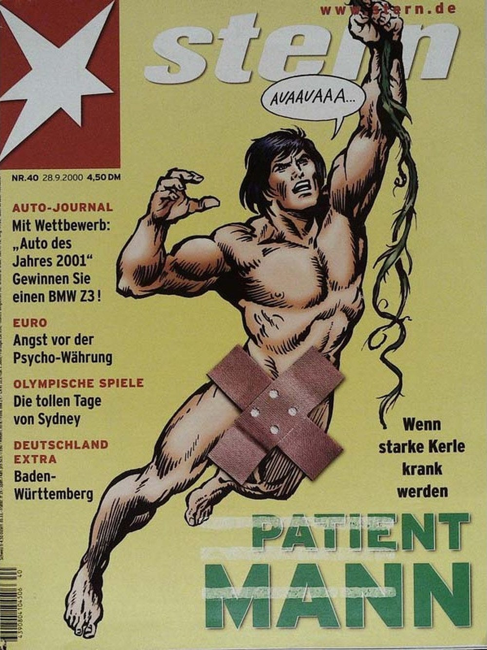 Stern Magazin Deutschland 2000-40 Tarzan