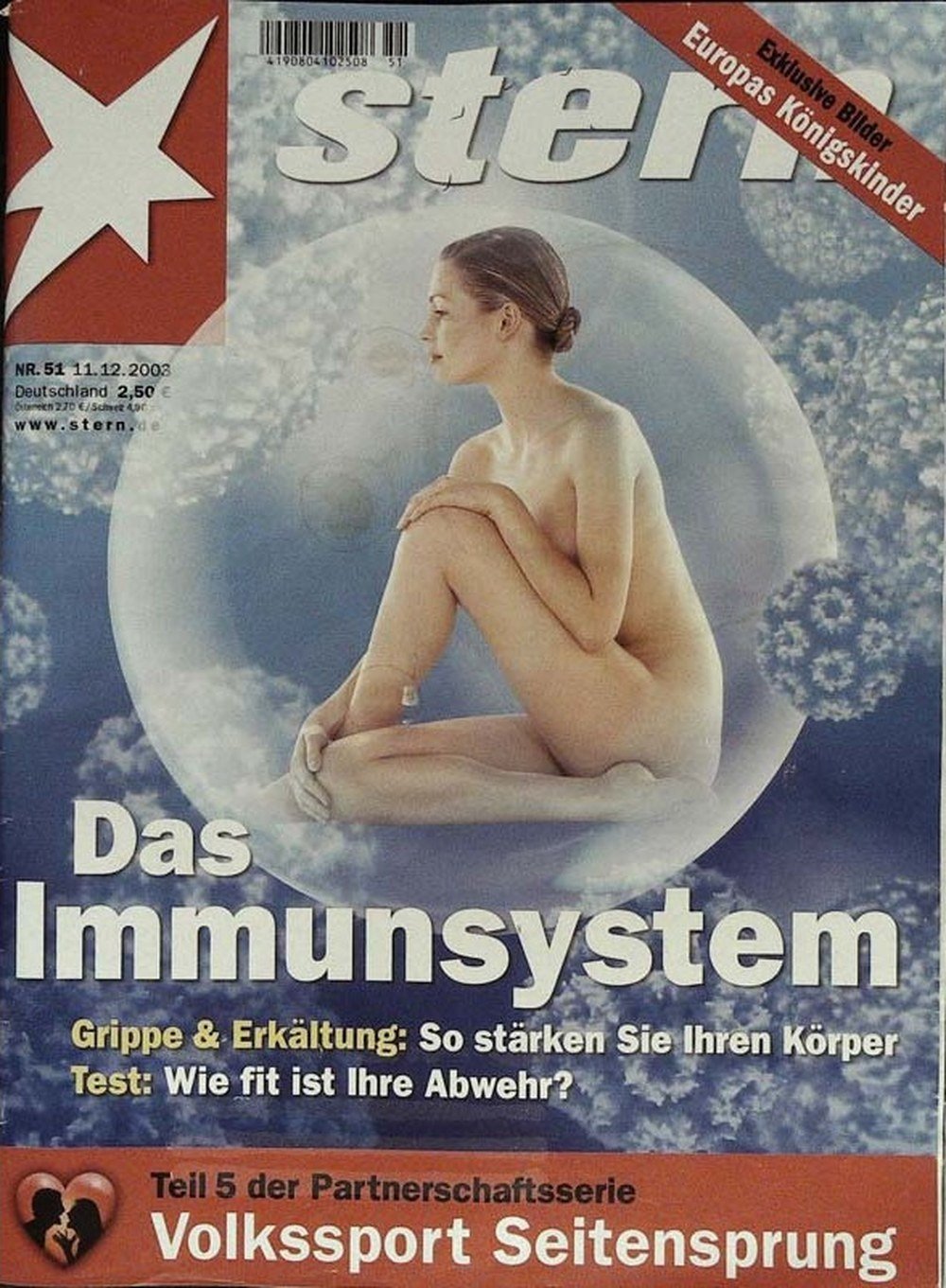 Stern Magazin Deutschland 2003-51 Immunsystem Gesundheit Erkältungsprävention