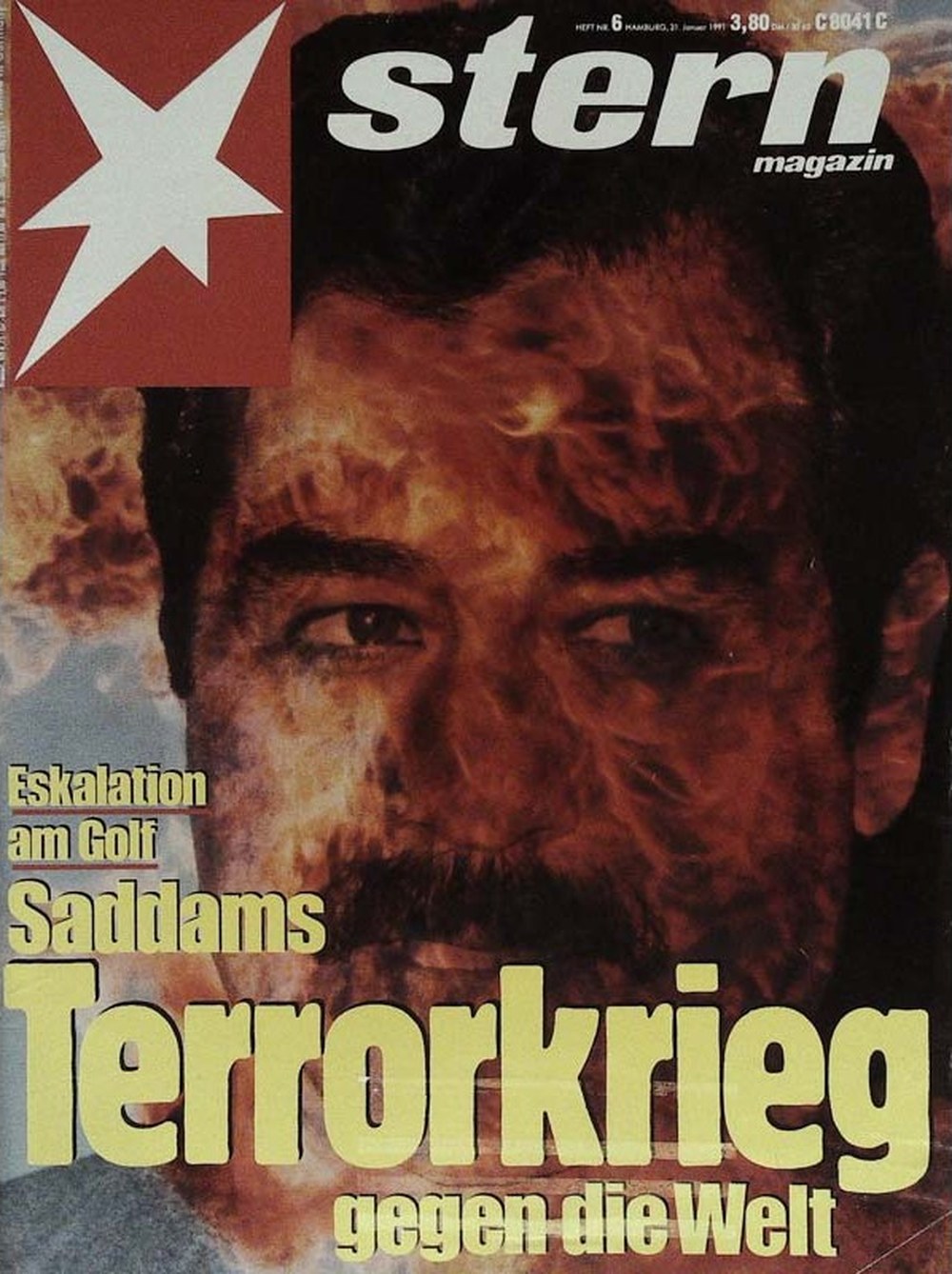 Stern Magazin Deutschland 1991-06 Saddam Hussein